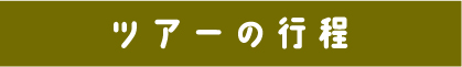 ツアーの行程