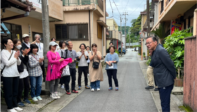 町長もツアーに登場